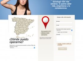 Localización de asociados de la página web