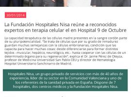 Diseño de newsletter para Hospitales Nisa