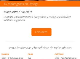 Diseño de newsletter para Orange Valencia