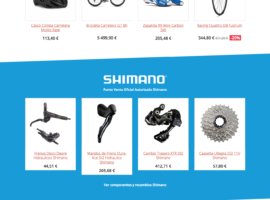 Diseño Web Tienda Online Ciclismo bicyLovers