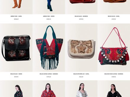 Listado de productos en Tienda Online ibban India Moda Boho